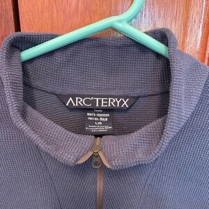Arc'teryx Polartec Gray 1/4 Zip fleece Jacket Size L